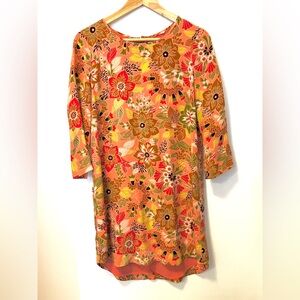 Club Monaco silk shift dress size 4